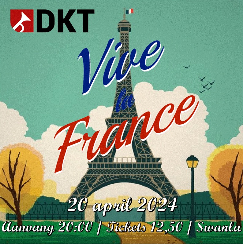 DKT poster - Vive la France.